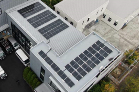 太陽光発電の設置事例